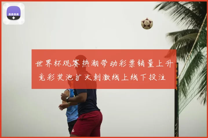 世界杯观赛热潮带动彩票销量上升 竞彩奖池扩大刺激线上线下投注