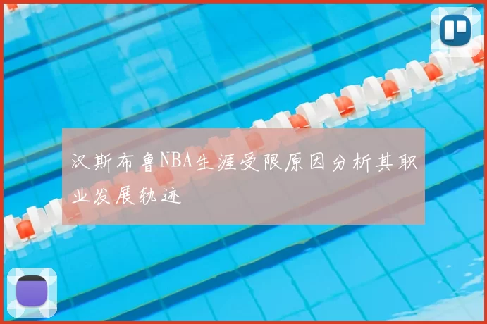 汉斯布鲁NBA生涯受限原因分析其职业发展轨迹
